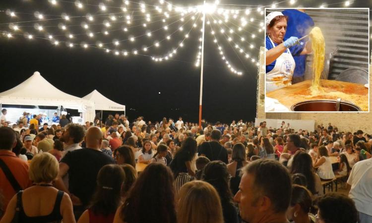 A Campofilone record di presenze per la sagra dei Maccheroncini Igp (FOTO)