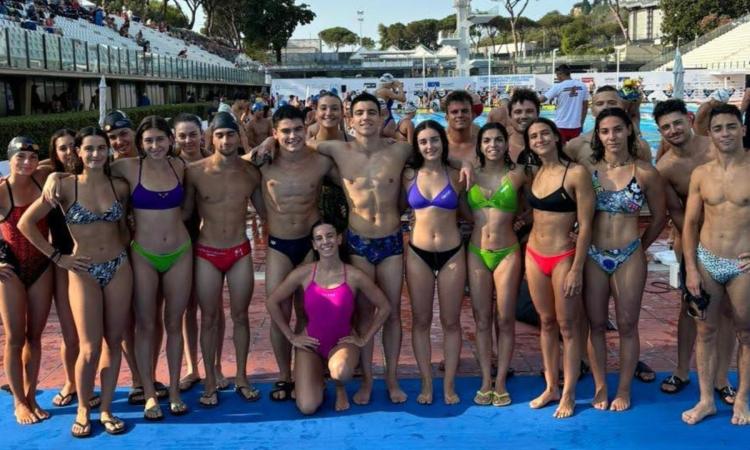 Centro Nuoto Macerata "in massa" ai campionati italiani di salvamento: brillano le staffette