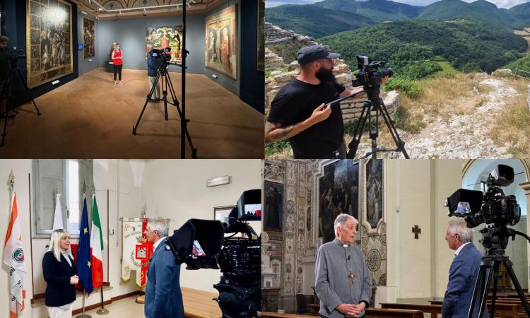 "Borghi d'Italia", San Severino protagonista in tv "Borghi d'Italia", San Severino protagonista in tv