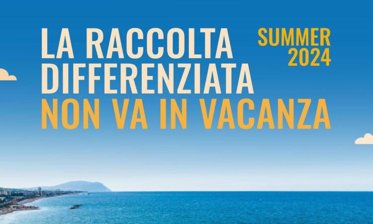 Civitanova, progetto mare per non dimenticarsi in vacanza di fare la differenziata