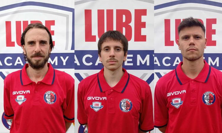 Borrelli, Candidi e Romagnoli: tris d'assi per l'Aurora Treia Borrelli, Candidi e Romagnoli: tris d'assi per l'Aurora Treia