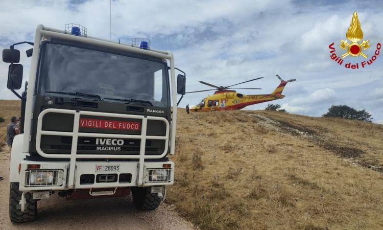 Cade con la moto vicino al rifugio Ernesto: 61enne a Torrette in elicottero (FOTO)