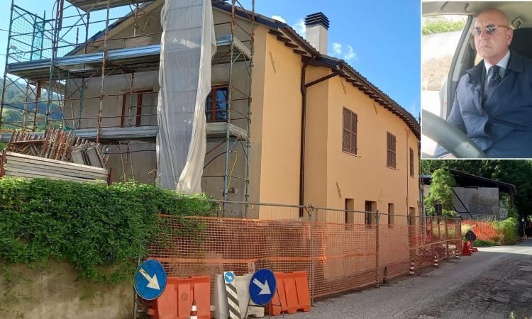 Visso, case post-sisma senza acqua. La denuncia di un cittadino: "Non riescono a trovarla"