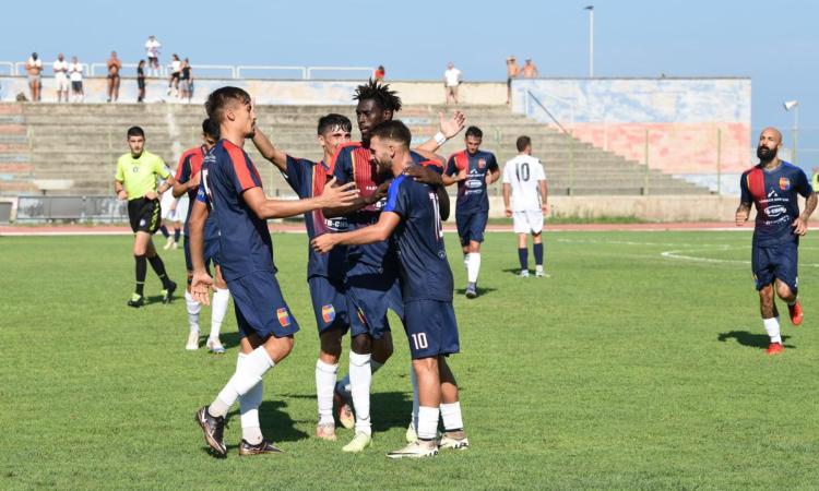 Serie D, esordio da urlo per la Civitanovese: 3-1 alla Fermana nel derby di Coppa Italia