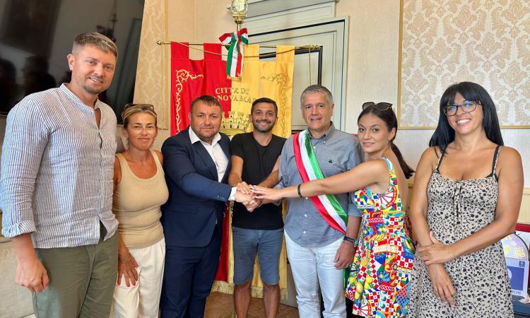 Dalla Romania a Civitanova, il sindaco di Oravita in visita istituzionale a Palazzo Sforza Dalla Romania a Civitanova, il sindaco di Oravita in visita istituzionale a Palazzo Sforza