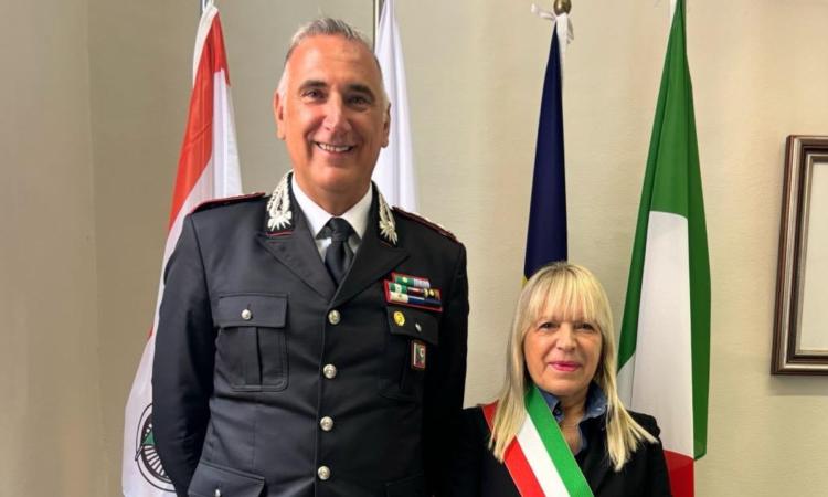 San Severino, il sindaco Piermattei incontra il comandante Candido: è ai saluti prima del trasferimento