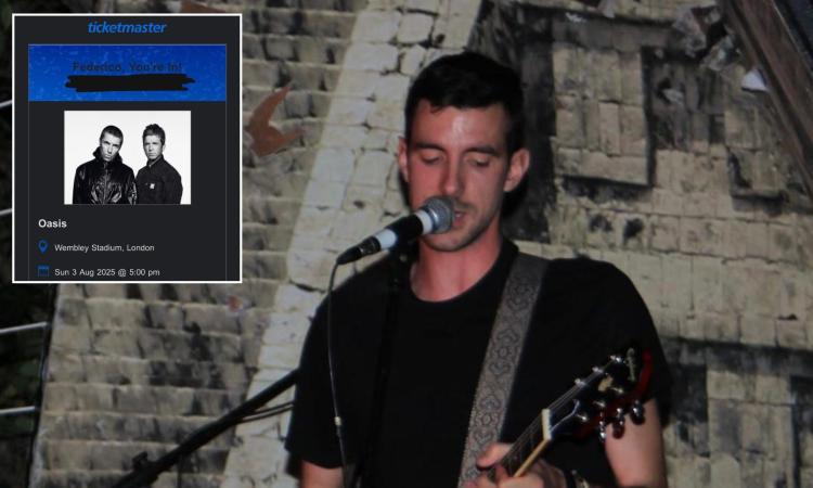 "Oasis, ci sarò anch'io", un fan marchigiano ottiene il biglietto per la 'reunion del secolo': ecco come ci è riuscito "Oasis, ci sarò anch'io", un fan marchigiano ottiene il biglietto per la 'reunion del secolo': ecco come ci è riuscito