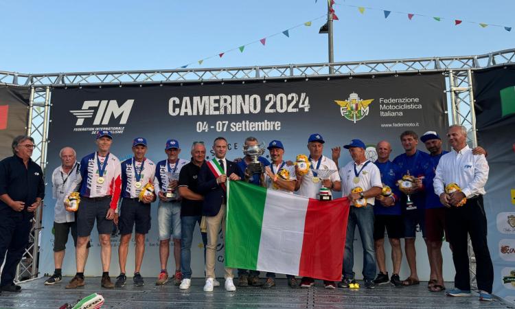 Camerino, grande successo per il FIM Enduro Vintage Trophy a Camerino, Lucarelli: “Risultato eccezionale”