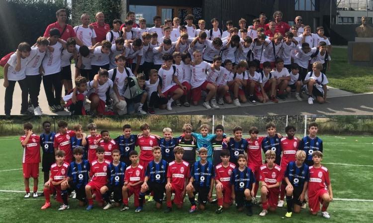 Maceratese, weekend a Zingonia per i baby biancorossi: gol e divertimento con gli Under dell'Atalanta