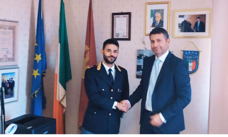 Civitanova, si insedia il nuovo commissario di polizia Riccardo Zenobi Civitanova, si insedia il nuovo commissario di polizia Riccardo Zenobi
