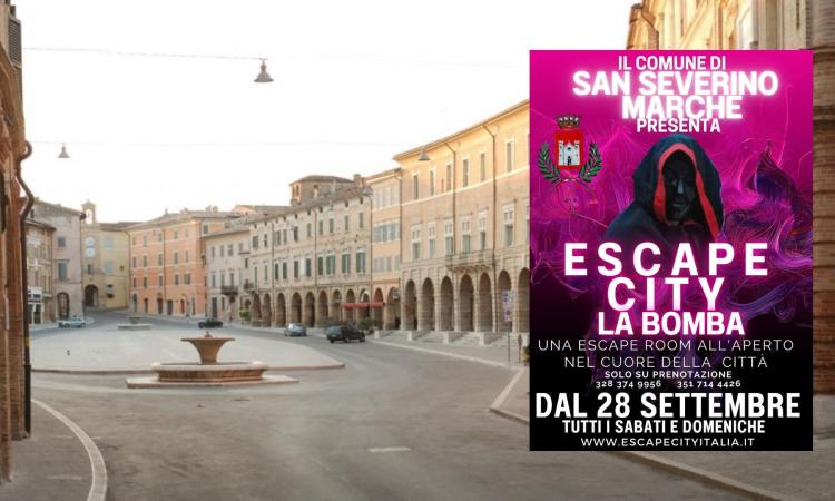 La piazza di San Severino diventa un'escape room: enigmi e avventura nel cuore del centro La piazza di San Severino diventa un'escape room: enigmi e avventura nel cuore del centro