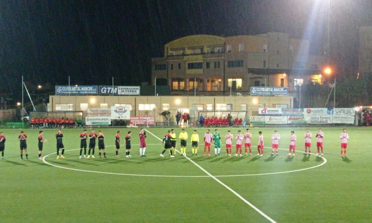 Promozione, all'Aurora Treia non basta il gol di Montecchia: la Settempeda passa il turno in Coppa Italia