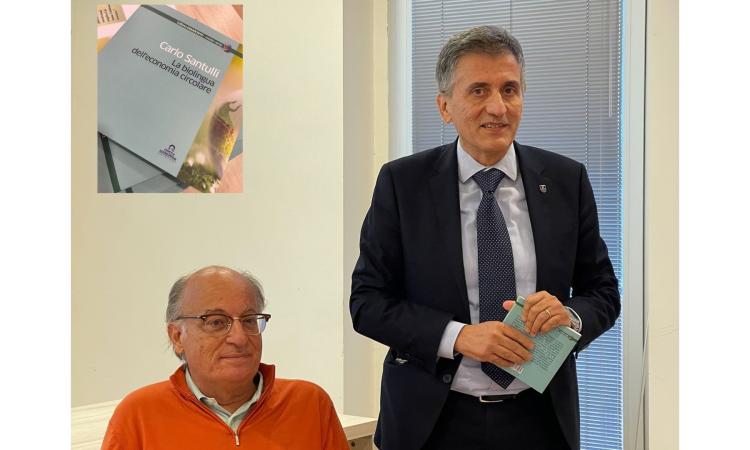 Università di Camerino, presentato in Ateneo il libro "La biolingua dell'economia circolare" del professor Carlo Santulli