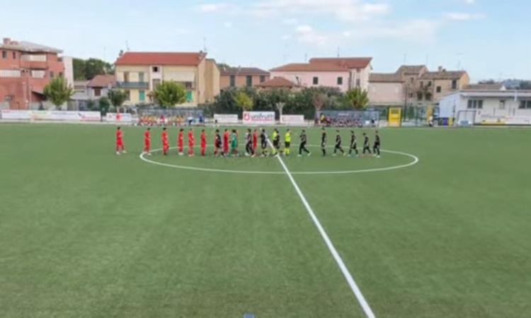 Coppa Eccellenza, il Tolentino bissa il 2-0 al Montegranaro: primo gol in cremisi per Naddeo