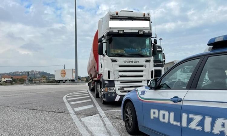 Porto Recanati, traffico illegale di vetture destinate all'Est Europa: denunciato autotrasportatore