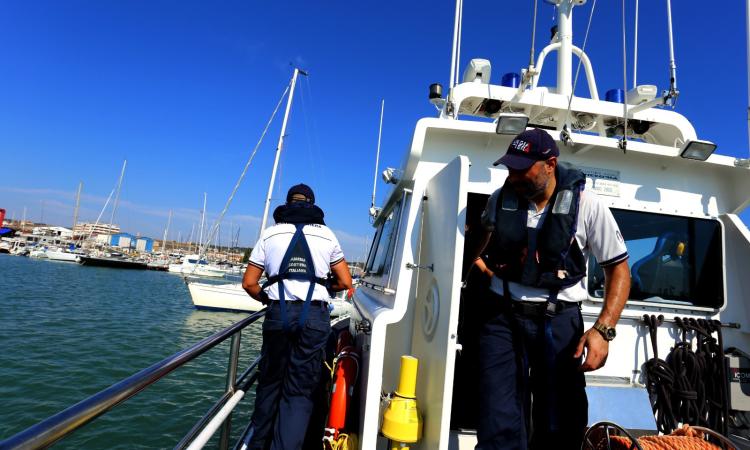 "Mare e Laghi Sicuri", a Civitanova oltre 1300 controlli della Guardia Costiera nell'estate 2024 "Mare e Laghi Sicuri", a Civitanova oltre 1300 controlli della Guardia Costiera nell'estate 2024