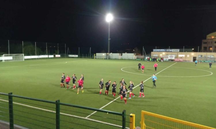 Calcio femminile, l'Aurora Treia inizia con una vittoria: poker alla Sangiustese Women in coppa