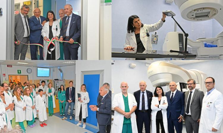 Nuovo acceleratore lineare all'ospedale di Ancona: "Marche tra le prime regioni per tecnologie innovative" Nuovo acceleratore lineare all'ospedale di Ancona: "Marche tra le prime regioni per tecnologie innovative"