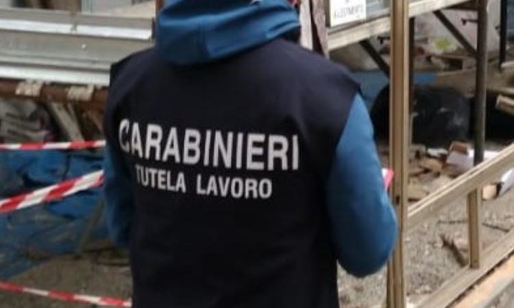 Blitz nei cantieri del Maceratese, 13 attività sospese, 20 denunciati e sanzioni per 150.000 euro