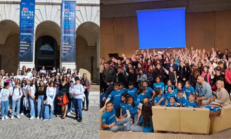 Unicef Italia compie 50 anni: il Convitto "Leopardi" rappresenta la provincia di Macerata all’evento celebrativo