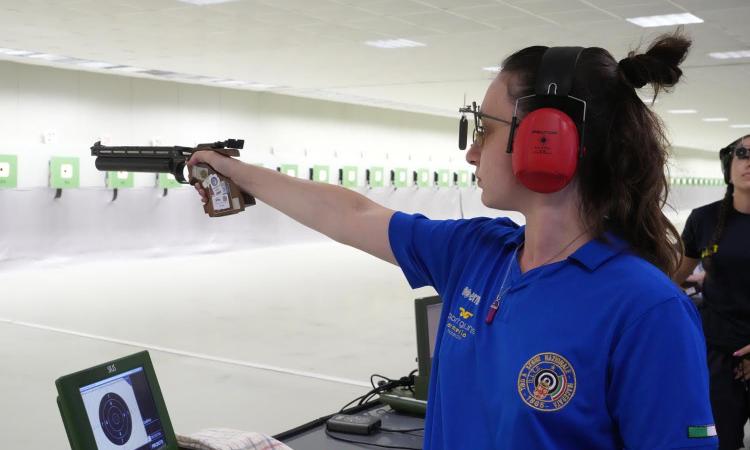 Una nuova campionessa italiana nelle file del Tiro a Segno nazionale Macerata