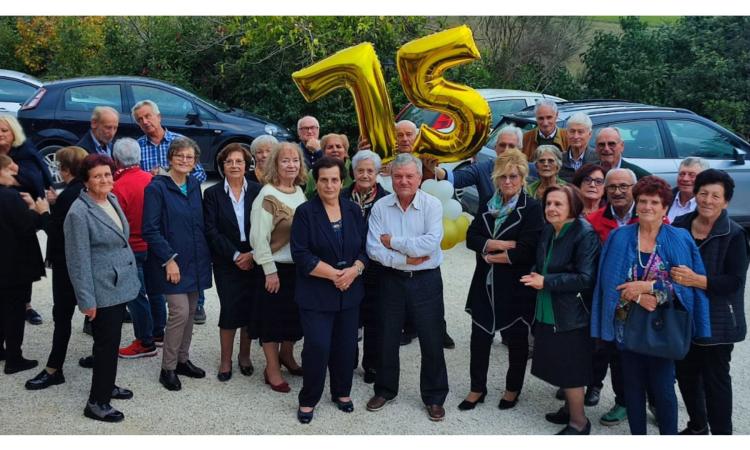 La "classe di ferro" 1949 in festa a Treia