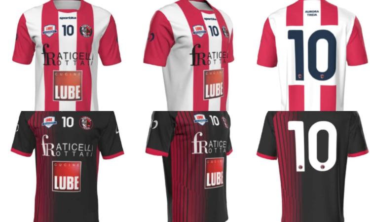 Aurora Treia, si cambia: ufficiali le nuove maglie, i numeri sul retro in formato Serie A