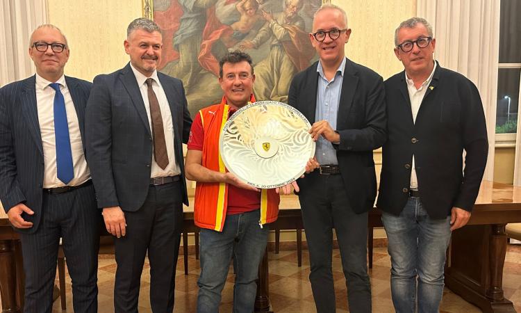 Ferrari Challenge, Civitanova accoglie il vicecampione del mondo Marzialetti: "Orgoglio per le Marche" Ferrari Challenge, Civitanova accoglie il vicecampione del mondo Marzialetti: "Orgoglio per le Marche"
