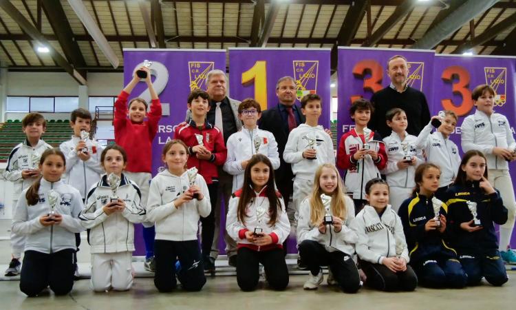 Macerata scherma protagonista nella gara di fioretto under 14 ad Ariccia