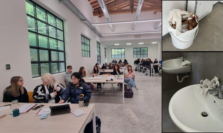 Ai Capannoni Rossini nuovi spazi per l'Accademia di Belle Arti: tutto molto bello, però... (FOTO) Ai Capannoni Rossini nuovi spazi per l'Accademia di Belle Arti: tutto molto bello, però... (FOTO)