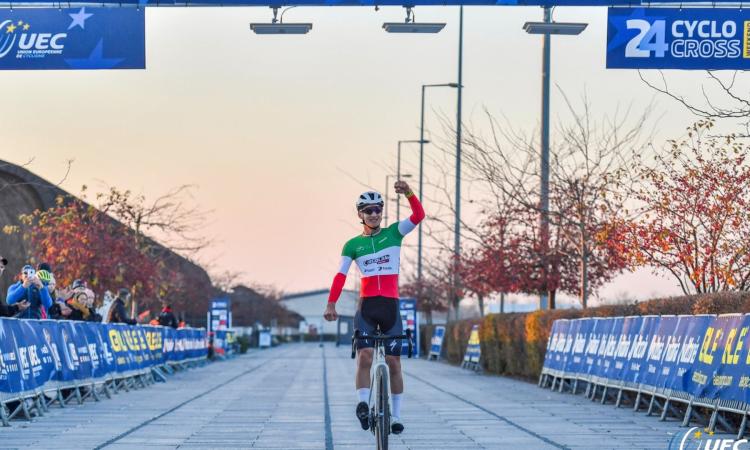 Il ciclismo marchigiano ancora nella storia: oro europeo nel ciclocross per Tommaso Cingolani in Slovacchia