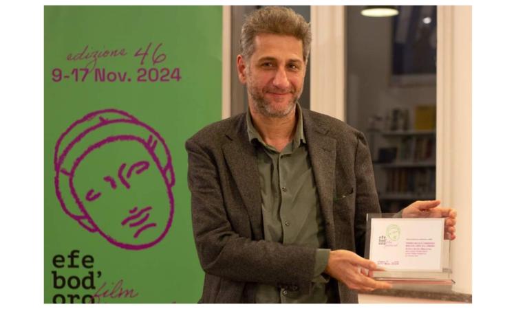 Efebo d’oro Film Festival, premiato il professore Mancino (Unimc) per il miglior saggio Efebo d’oro Film Festival, premiato il professore Mancino (Unimc) per il miglior saggio
