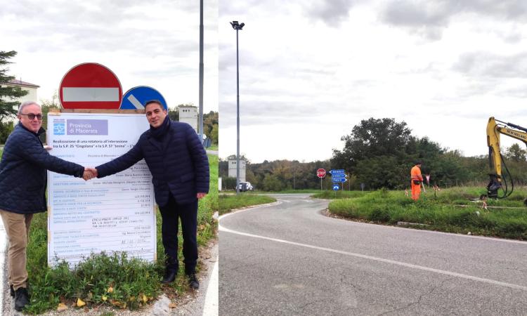 Treia, partono i lavori per la rotatoria: "Un progetto per migliorare la sicurezza e fluidità del traffico" Treia, partono i lavori per la rotatoria: "Un progetto per migliorare la sicurezza e fluidità del traffico"