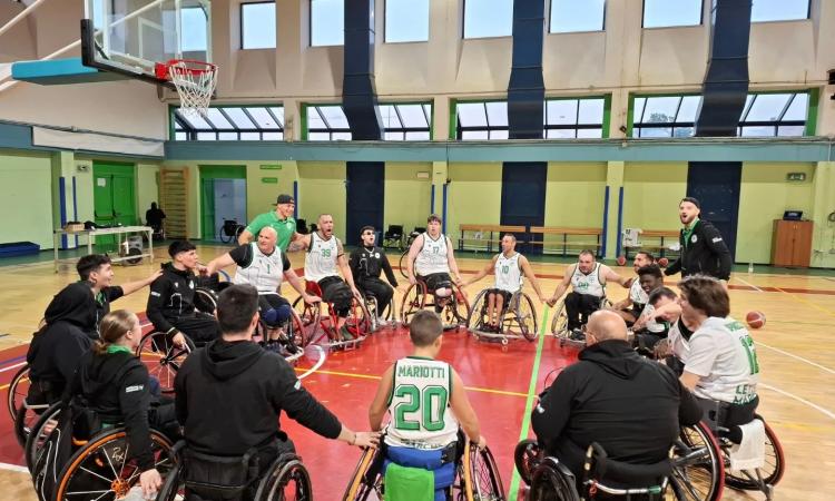 Basket in carrozzina, Santo Stefano Porto Potenza implacabile: primo posto consolidato Basket in carrozzina, Santo Stefano Porto Potenza implacabile: primo posto consolidato