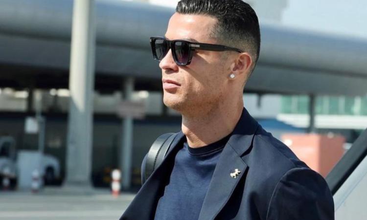 Cristiano Ronaldo indossa un abito Tombolini nel suo ultimo post Instagram