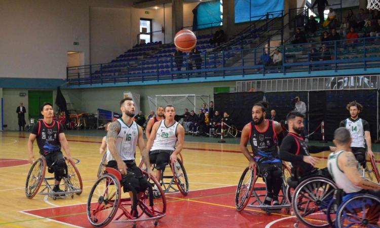 Basket in carrozzina: Santo Stefano Kos Group continua la striscia vincente e si qualifica per la Final Four Basket in carrozzina: Santo Stefano Kos Group continua la striscia vincente e si qualifica per la Final Four