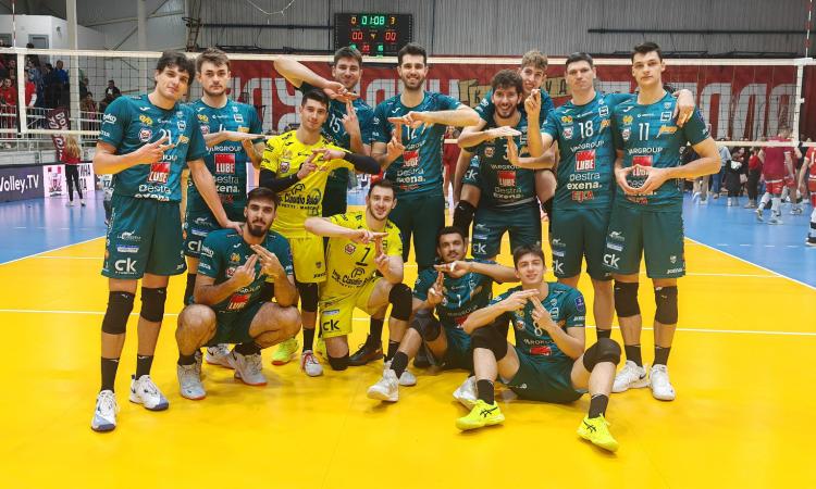 Volley, la Lube si conferma un rullo in Challenge Cup: Topola si inchina in 3 set