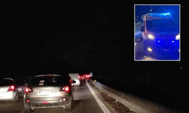 Doppio incidente in superstrada a Civitanova e Montecosaro: code chilometriche Doppio incidente in superstrada a Civitanova e Montecosaro: code chilometriche