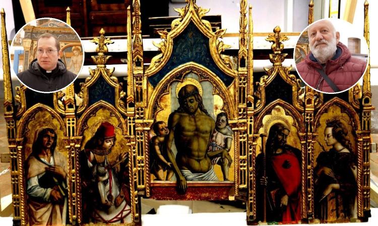 Monte San Martino, un'occasione unica per ammirare da vicino i polittici dei fratelli Crivelli (FOTO e VIDEO) Monte San Martino, un'occasione unica per ammirare da vicino i polittici dei fratelli Crivelli (FOTO e VIDEO)