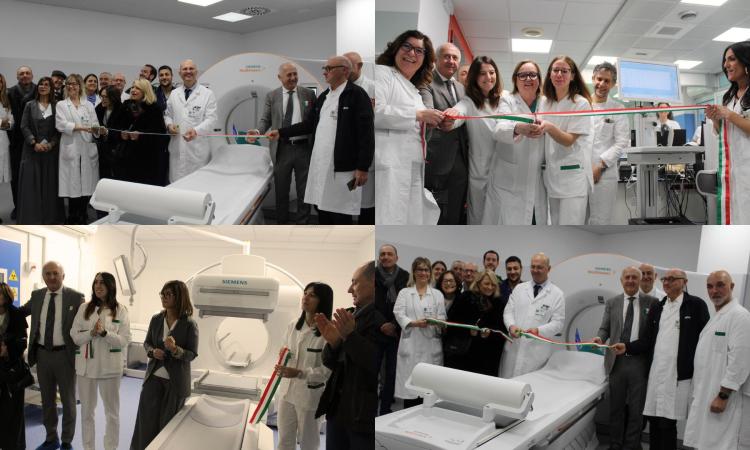 Triplo taglio del nastro all'ospedale di Macerata: nuove tecnologie sanitarie grazie al Pnrr Triplo taglio del nastro all'ospedale di Macerata: nuove tecnologie sanitarie grazie al Pnrr