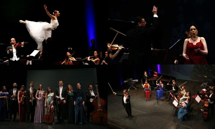 Concerto di Natale a Macerata: la Vienna Royal Orchestra incanta il Teatro Lauro Rossi (FOTO e VIDEO)