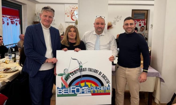 Festa per gli Arcieri del Medio Chienti: nel 2026 Belforte ospiterà i campionati italiani di società
