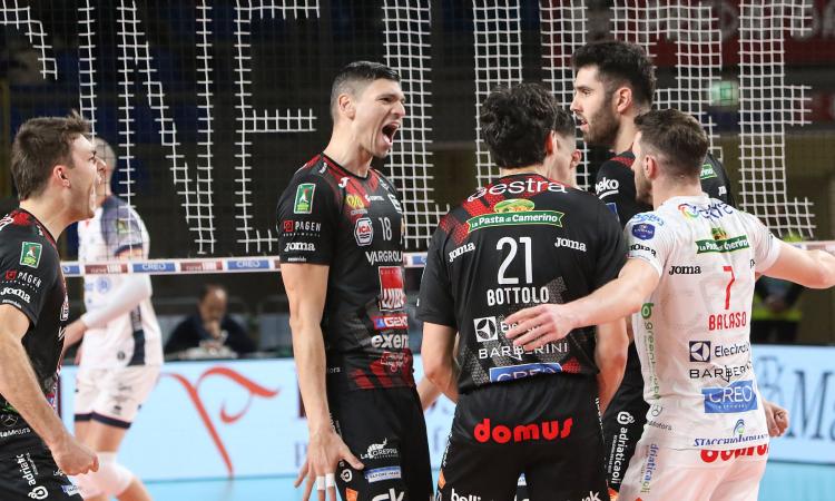 La Lube alza il muro e domina Milano: vittoria schiacciante davanti al pubblico di casa per 3-0 La Lube alza il muro e domina Milano: vittoria schiacciante davanti al pubblico di casa per 3-0