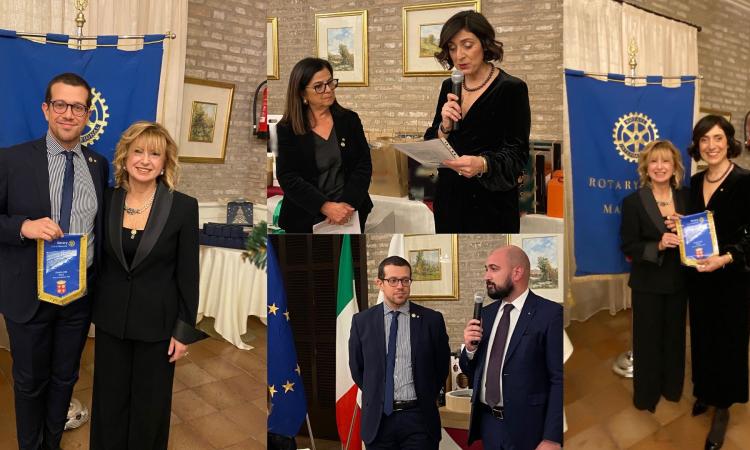 Il Rotary Club di Macerata festeggia il Natale: ingresso di nuovi soci e raccolta fondi per il campus disabili Il Rotary Club di Macerata festeggia il Natale: ingresso di nuovi soci e raccolta fondi per il campus disabili