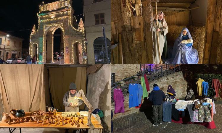 Morrovalle incanta con il presepe vivente: un successo per il 25° anniversario