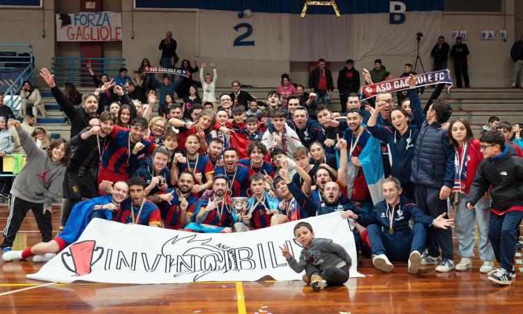 Calcio A 5 - Gagliole, il double è servito:  successo al cardiopalma per i galletti in Coppa Italia