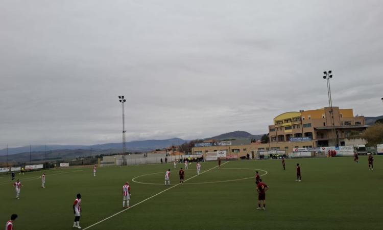 Promozione, Latini risponde a Cacciamano: finisce 1-1 tra Aurora Treia e Casette Verdini