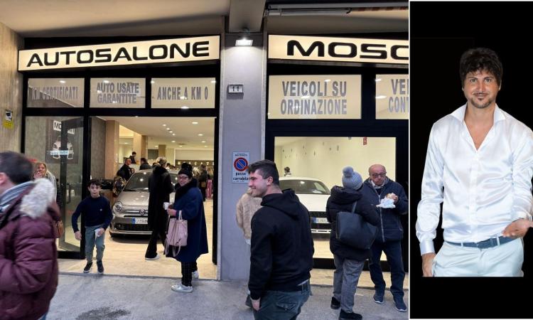 Macerata, da un garage di 20 mq a un autosalone di successo: la storia di Marzio Moscati