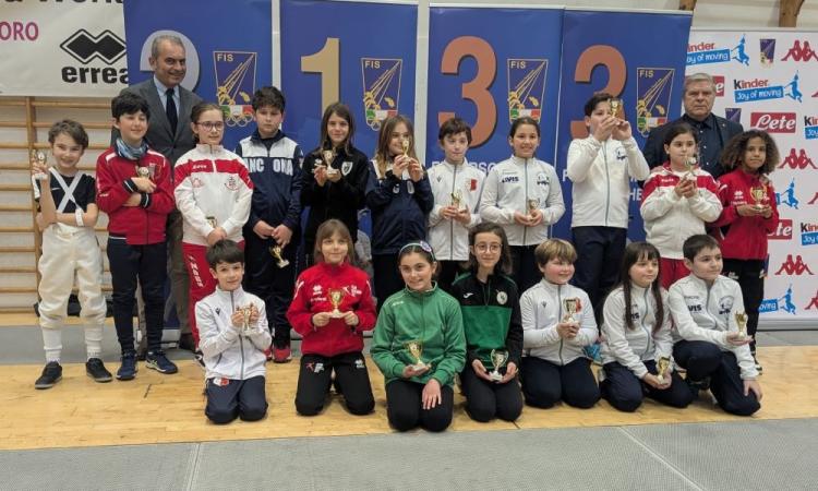 Macerata Scherma protagonista nel Campionato regionale Under 14