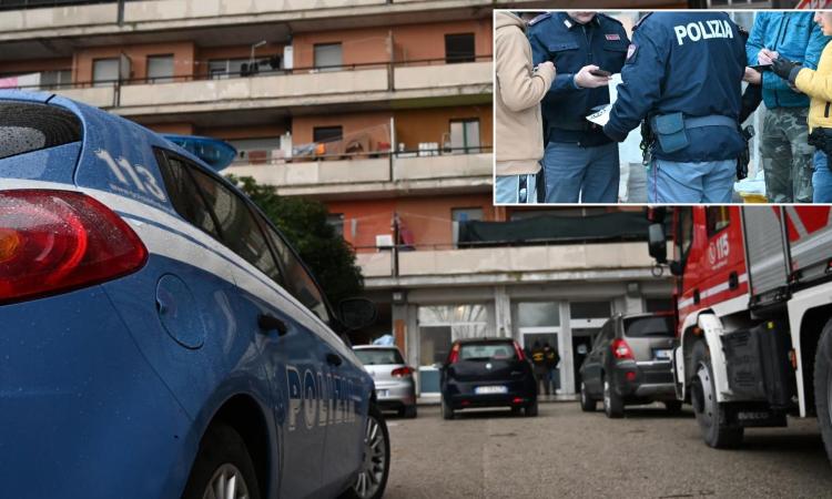 Porto Recanati, blitz all'Hotel House: un inquilino lancia un mattone dal balcone e colpisce un'auto Porto Recanati, blitz all'Hotel House: un inquilino lancia un mattone dal balcone e colpisce un'auto